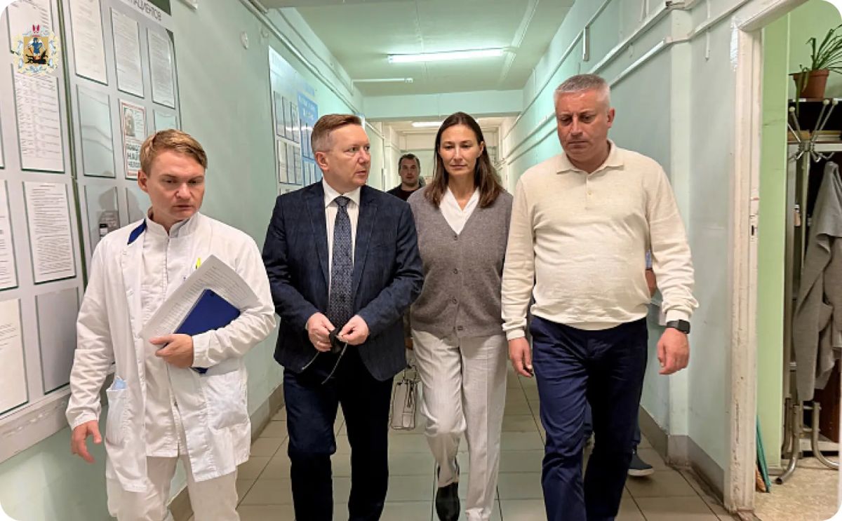 Заместитель председателя областного правительства Архангельской области Игорь Скубенко с рабочим визитом посетил Новодвинск Заместитель председателя областного правительства Архангельской области Игорь Скубенко с рабочим визитом посетил Новодвинск