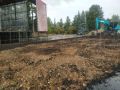 В Вельске подрядчик выполняет подготовительные работы на проекте благоустройства «Над Велью и Вагой»