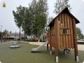 В поселке Октябрьский Устьянского округа создали детскую игровую зону в экостиле