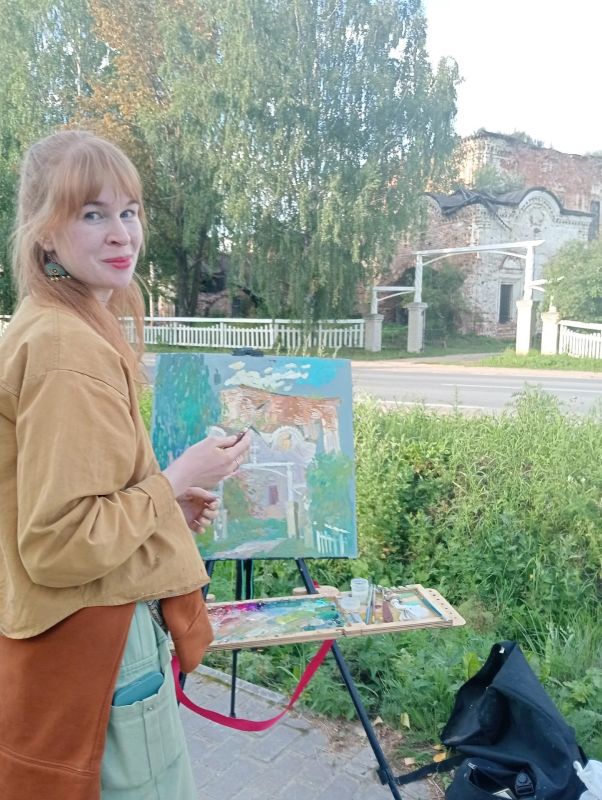 Красноборском округе проходит пленэр, посвящённый 160-летнему юбилею художника Александра Борисова Красноборском округе проходит пленэр, посвящённый 160-летнему юбилею художника Александра Борисова