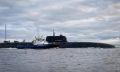 Появились фото первого выхода АПЛ проекта 09851 «Хабаровск» в море из Северодвинска