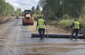 В Ленском районе продолжается ремонт участка автодороги Заболотье – Сольвычегодск – Яренск