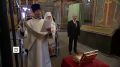 Владимир Путин посетил Архангельский собор Кремля, где ранее были обретены мощи Дмитрия Донского