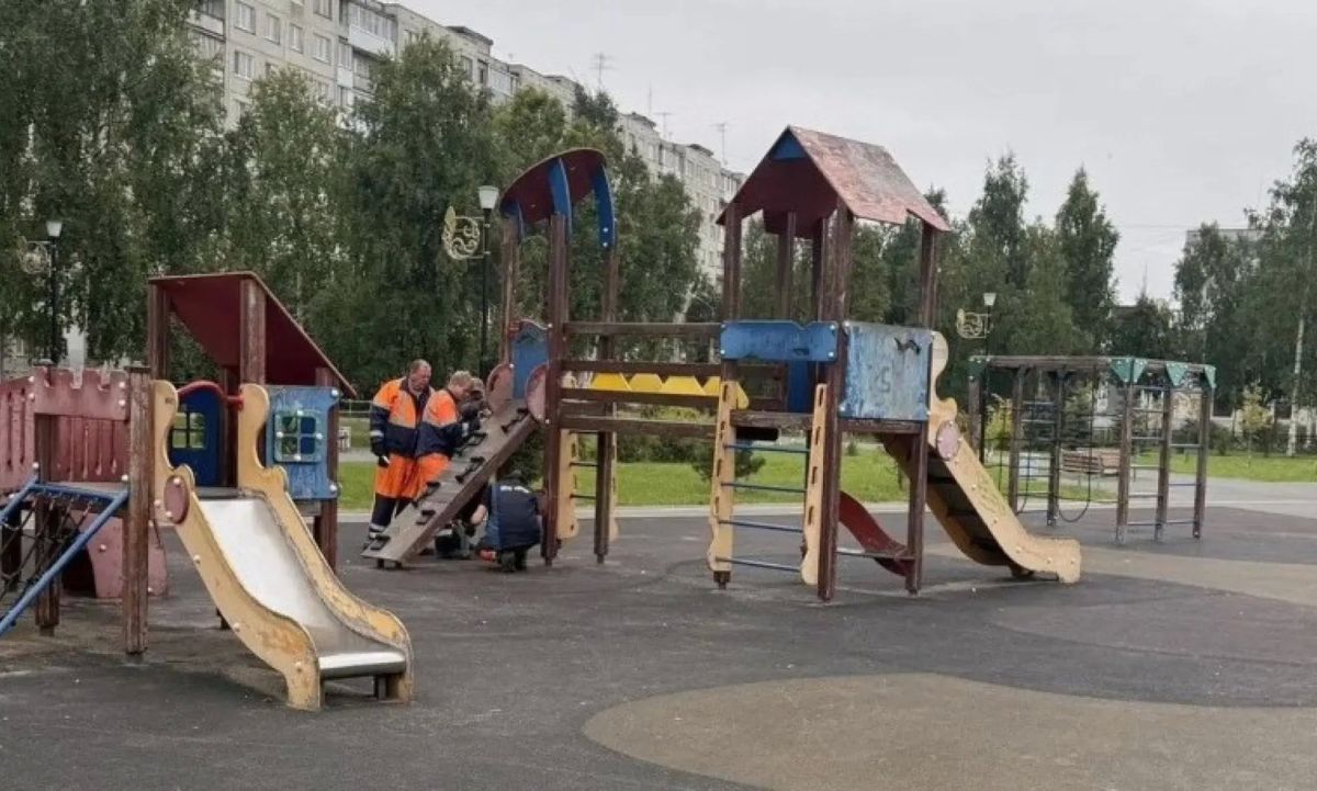 В парке «Зарусье» в Архангельске появится новый игровой комплекс для детей от 5 до 12 лет
