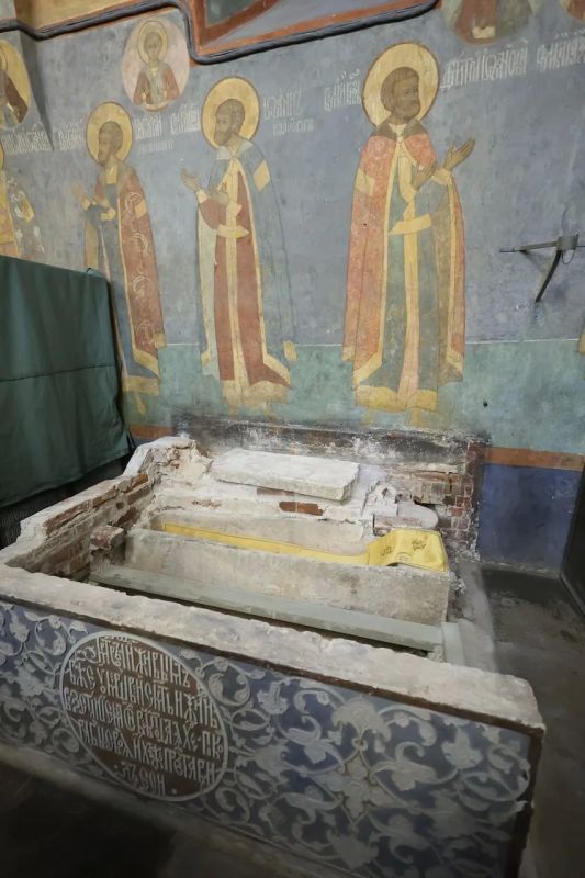 Тайна саркофага раскрыта: учёные подтвердили облик Дмитрия Донского Тайна саркофага раскрыта: учёные подтвердили облик Дмитрия Донского