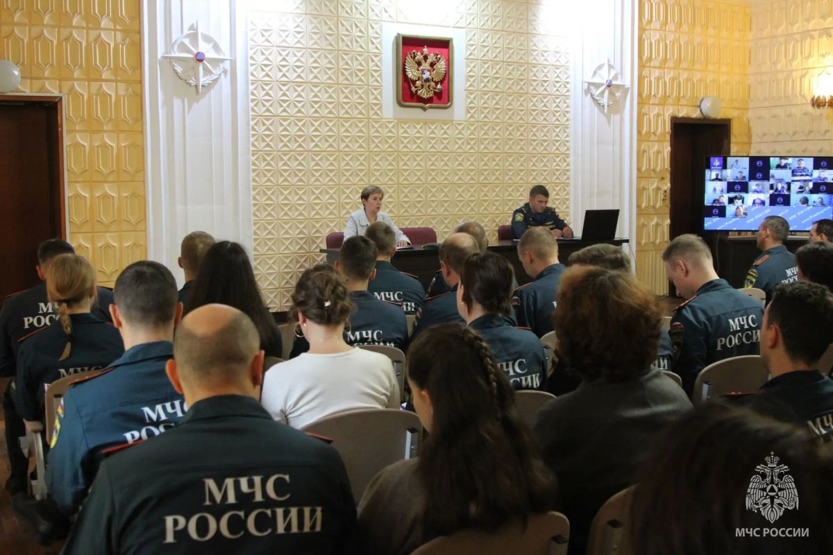Занятие с представителем избиркома прошло для сотрудников чрезвычайного ведомства Занятие с представителем избиркома прошло для сотрудников чрезвычайного ведомства
