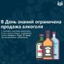В День знаний в Архангельской области ограничена продажа алкоголя