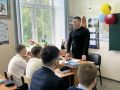 Ветеран СВО Александр Шевченко провел урок мужества для новодвинских гимназистов