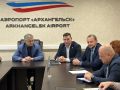 Ветеран СВО Александр Шевченко встретился с коллективом аэропорта Архангельск