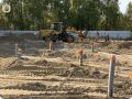 В Урдоме продолжается возведение новой модульной участковой больницы
