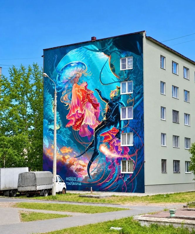 В Северодвинске может появиться новый мурал на близкие жителям города корабелов темы В Северодвинске может появиться новый мурал на близкие жителям города корабелов темы