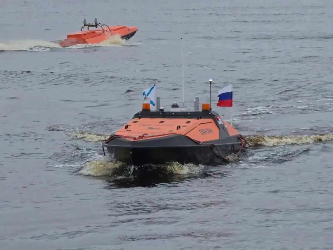 Безэкипажный катер «Оркан-2» доставит топливо и другие грузы из Архангельска в Пертоминск