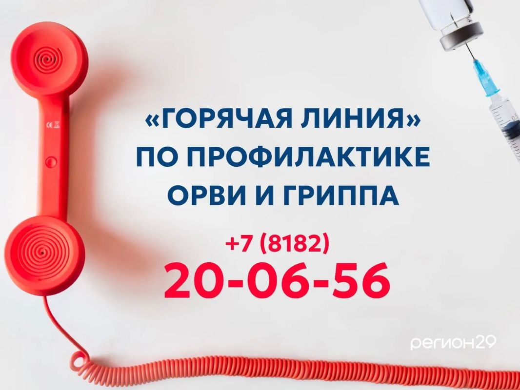 Северян приглашают пройти вакцинацию от ОРВИ и гриппа – как это сделать, подскажут на горячей линии