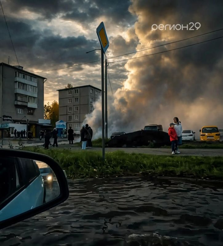 100 домов и 8000 человек остались без отопления и горячей воды из-за аварии на сетях в центре Архангельска