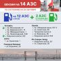 Бензин на АЗС Архангельска 29 сентября