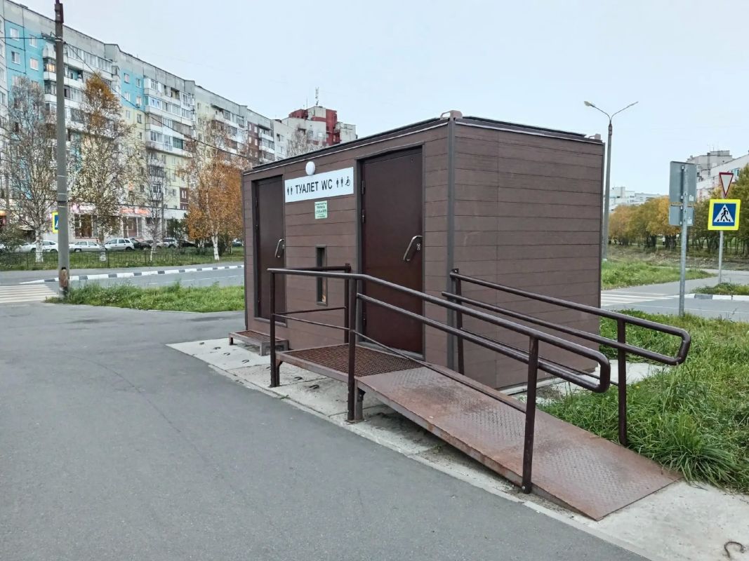 Туалетные модули в Северодвинске закрывают с 1 октября