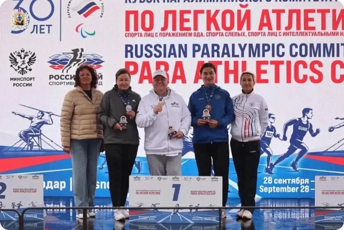 Наши паралимпийцы снова в числе лучших! Наши паралимпийцы снова в числе лучших!