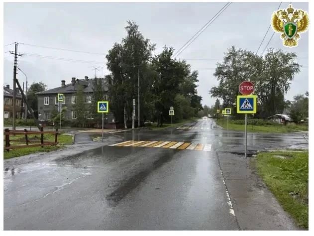 В Архангельской области после вмешательства прокуратуры произведено обустройство пешеходных переходов В Архангельской области после вмешательства прокуратуры произведено обустройство пешеходных переходов