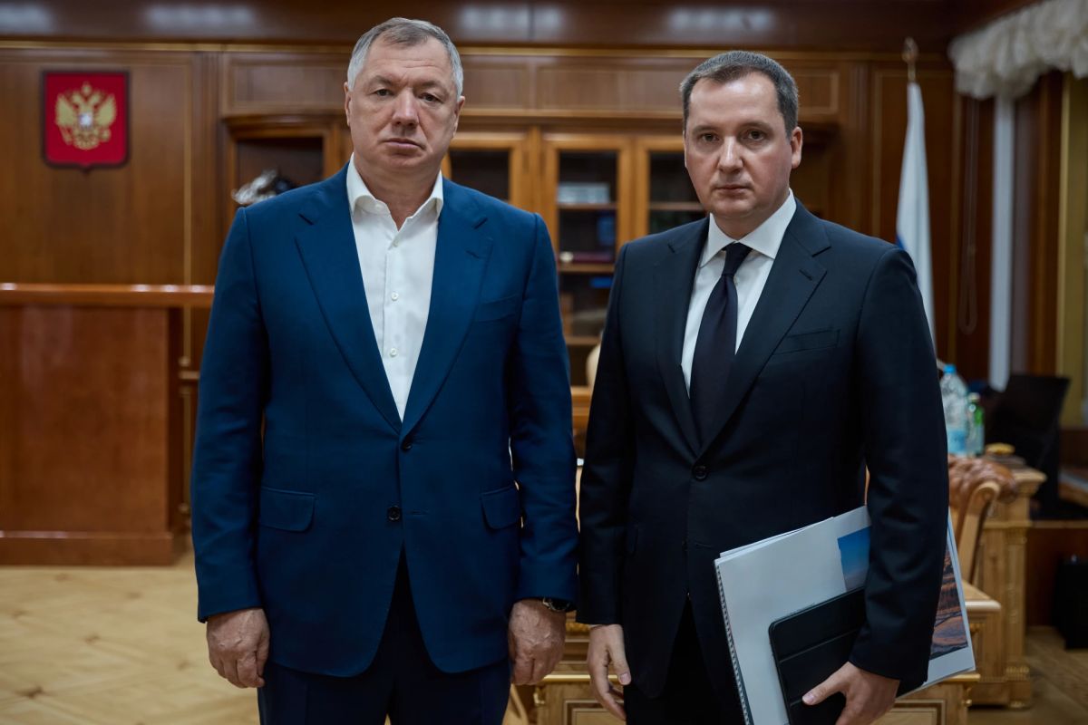 Марат Хуснуллин провел рабочую встречу с губернатором Архангельской области Александром Цыбульским
