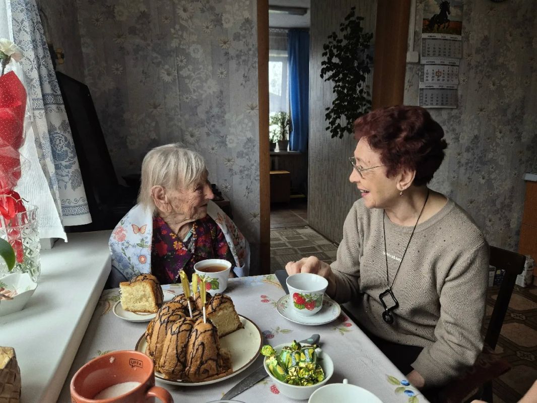 101-летие отмечает жительница Устьянского округа Вера Сергеевна Пономарёва