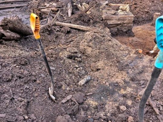 В Архангельске при археологических раскопках обнаружен снаряд времён Гражданской войны В Архангельске при археологических раскопках обнаружен снаряд времён Гражданской войны