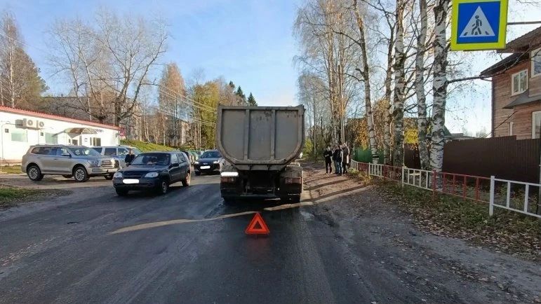 В Архангельске «МАЗ» сбил женщину на переходе