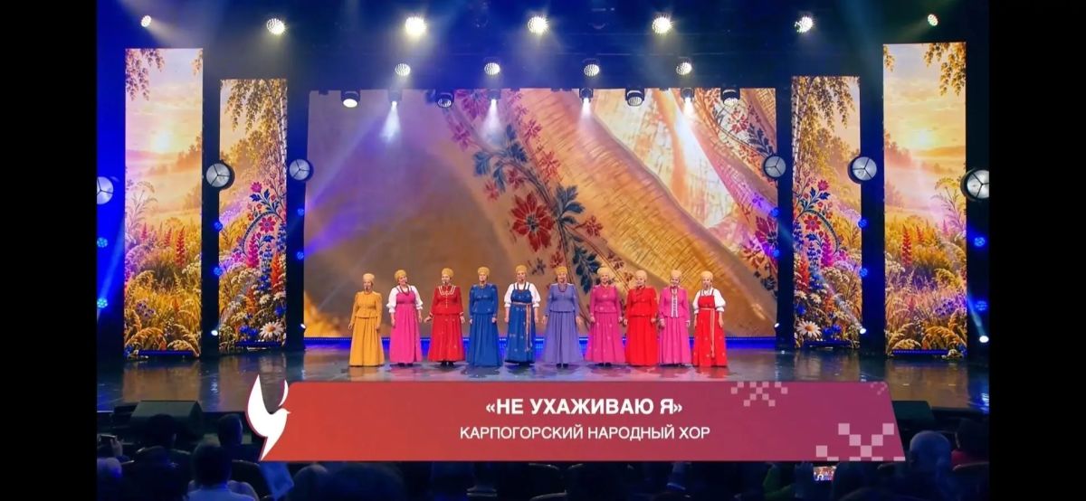 Карпогорский народный хор выступил на финальном гала-концерте проекта «Родники